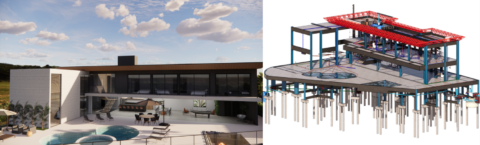 Projetos em estrutura metálica