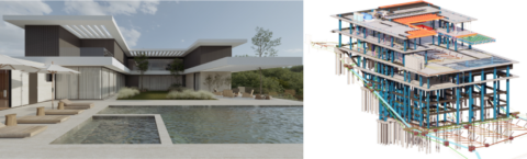 Estrutura completamente integrada com a arquitetura