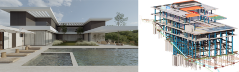 Estrutura completamente integrada com a arquitetura